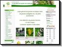 Boutique en ligne proposant des centaines de variétés de graines exotiques, tropicales, potagères bio, petits accessoires de jardinage.