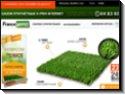 Boutique en ligne spécialisée dans la vente de gazon et pelouse synthétique en rouleau pour aménagement de jardin et terrasse
