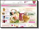 Parfumerie en ligne qui propose du parfum, de l'eau de toilette, des produits de beauté parfumés et des coffrets cadeaux.